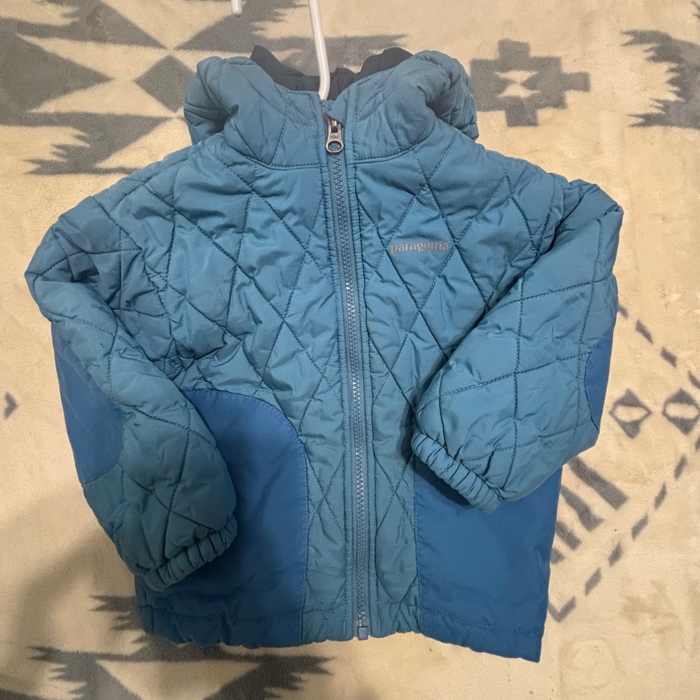 Patagonia Blue Puffer Jacket 3T